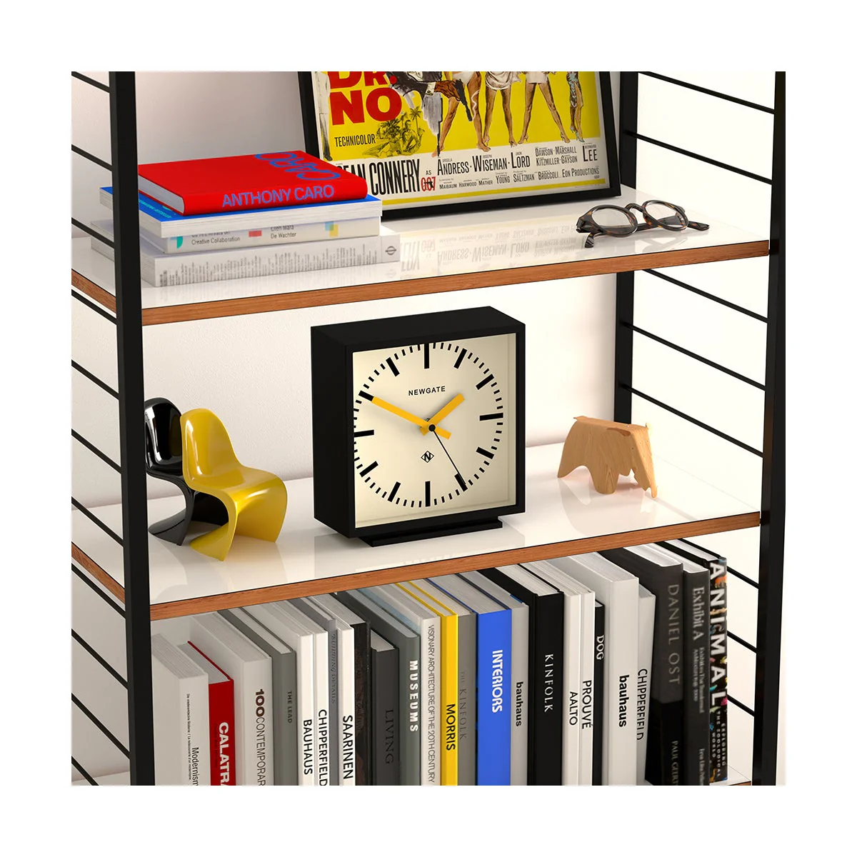 Newgate Amp Mantel Clock in Black - Image 4