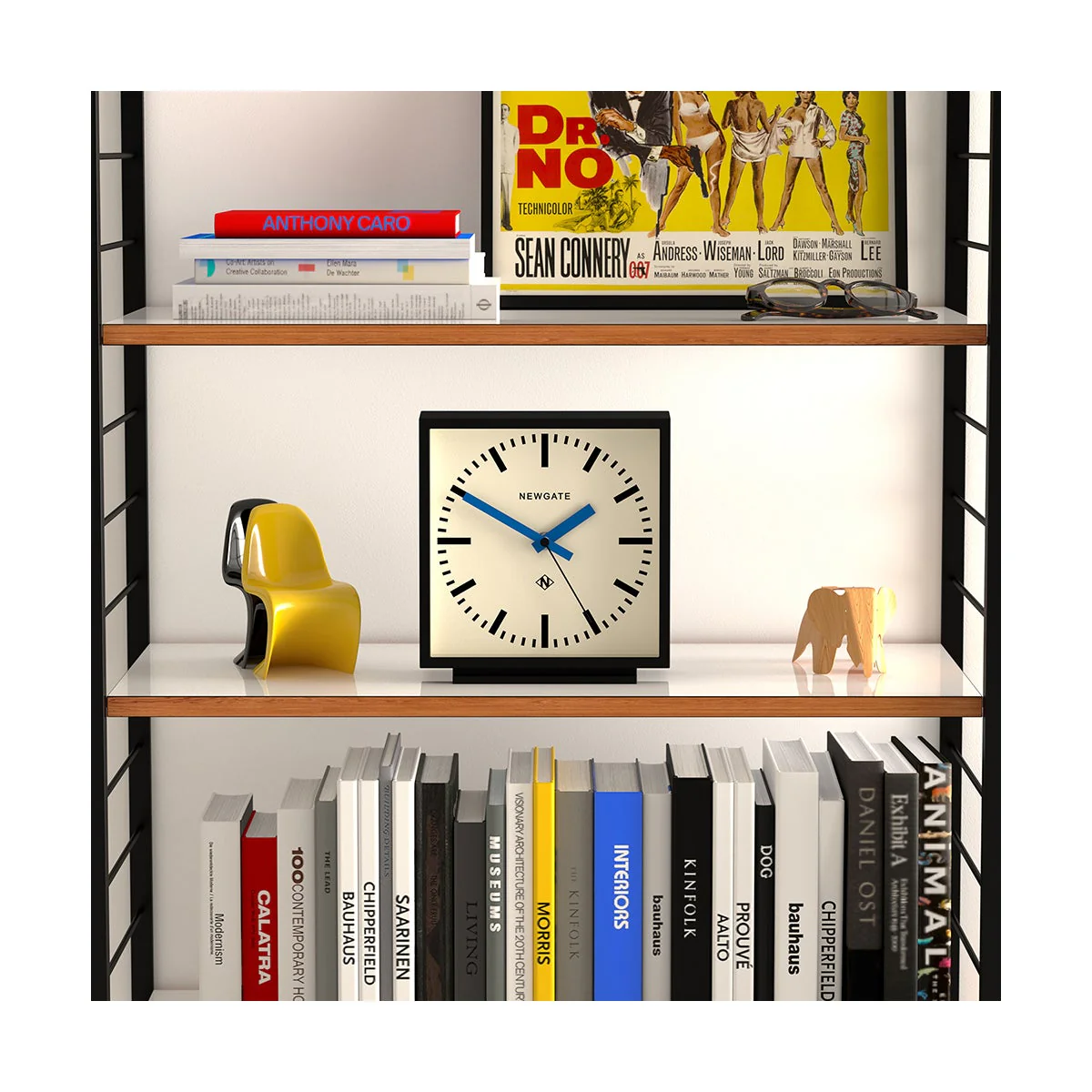 Newgate Amp Mantel Clock in Black - Image 3