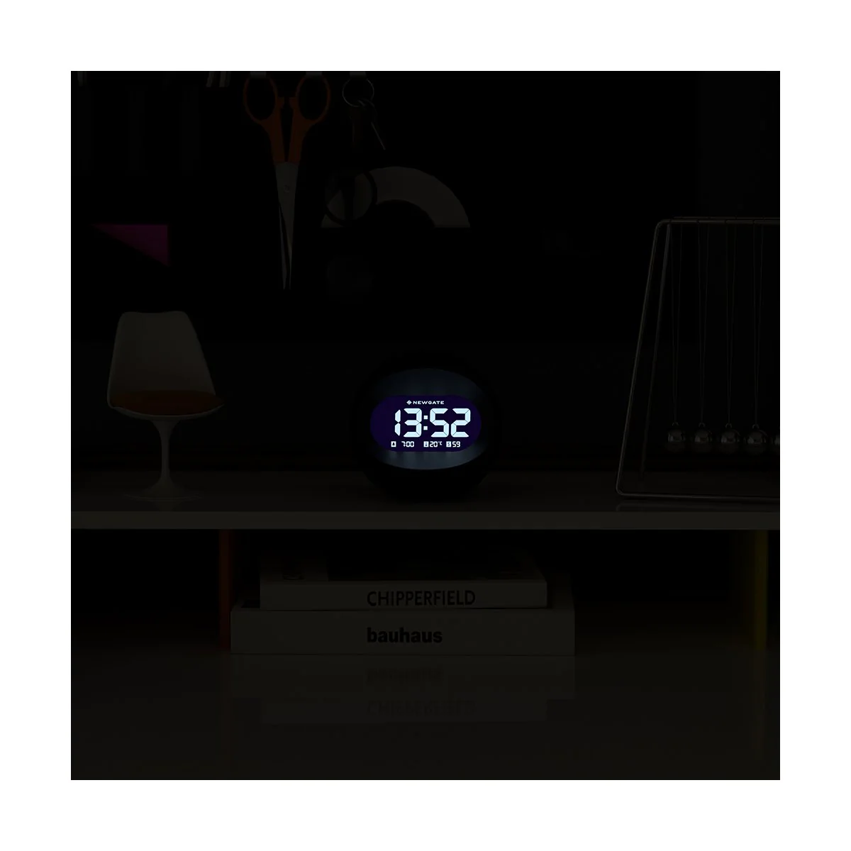 Newgate Centre of the Earth LCD Alarm in Black - Image 4