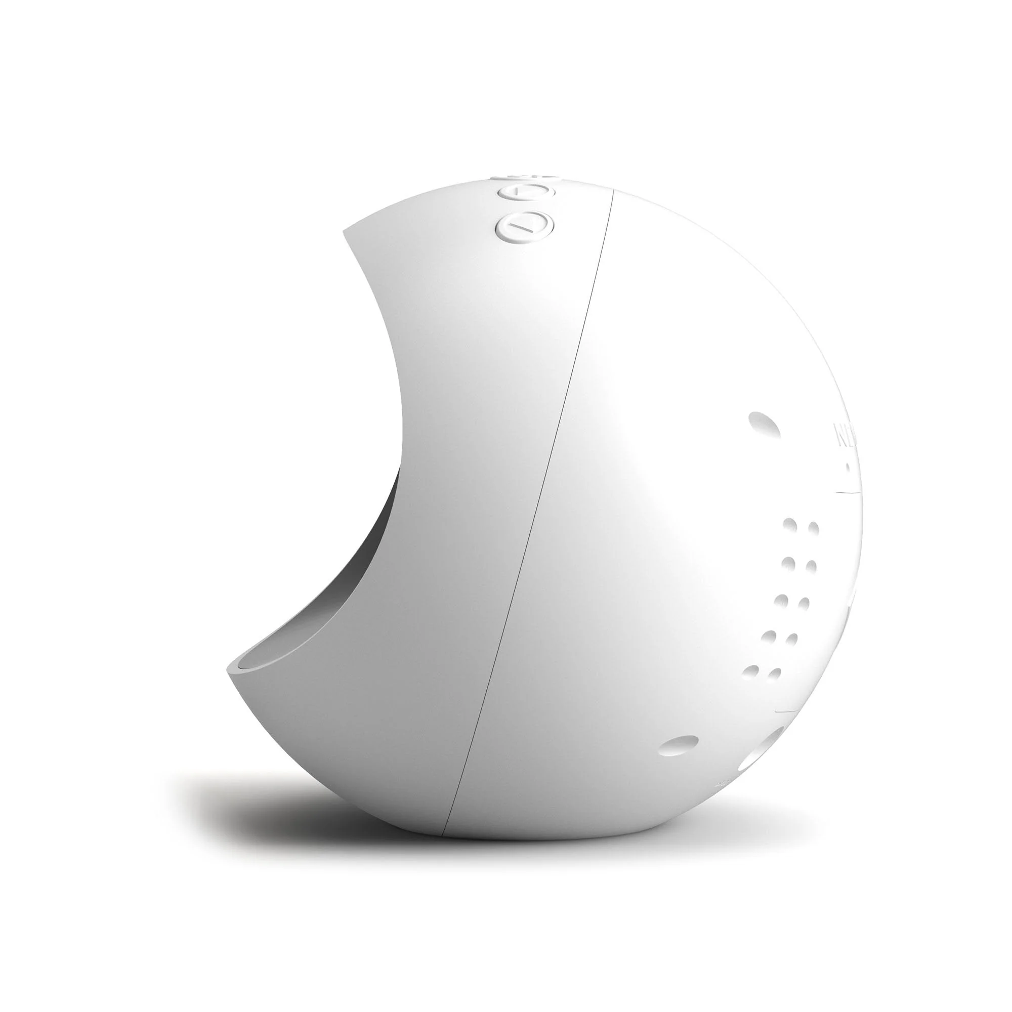 Newgate Centre of the Earth LCD Alarm in White - Image 8