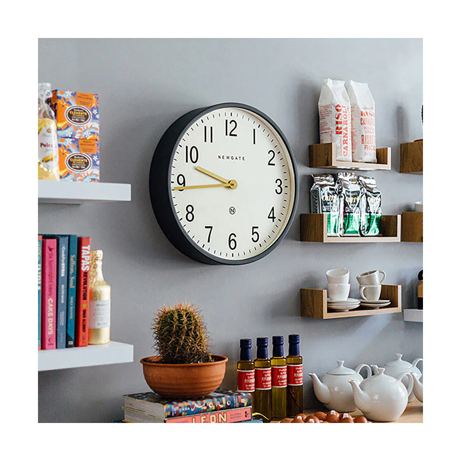 Newgate Mr Edwards Wall Clock in Grey - Image 4