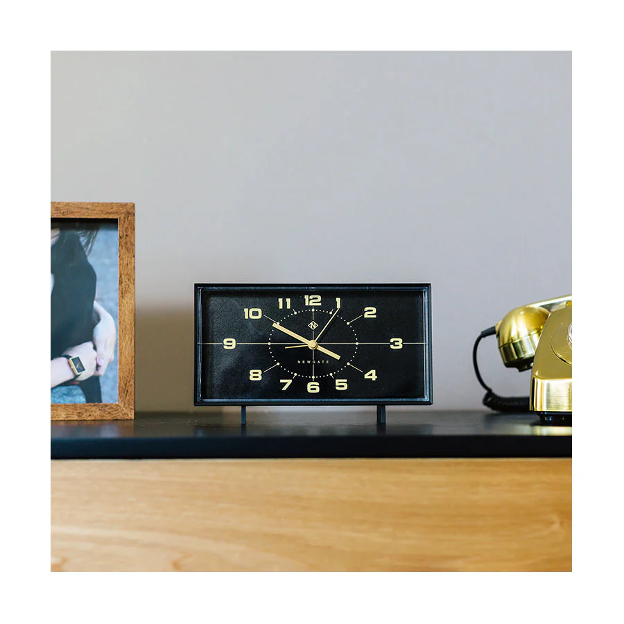 Newgate Wideboy Alarm Clock in Black - Image 5