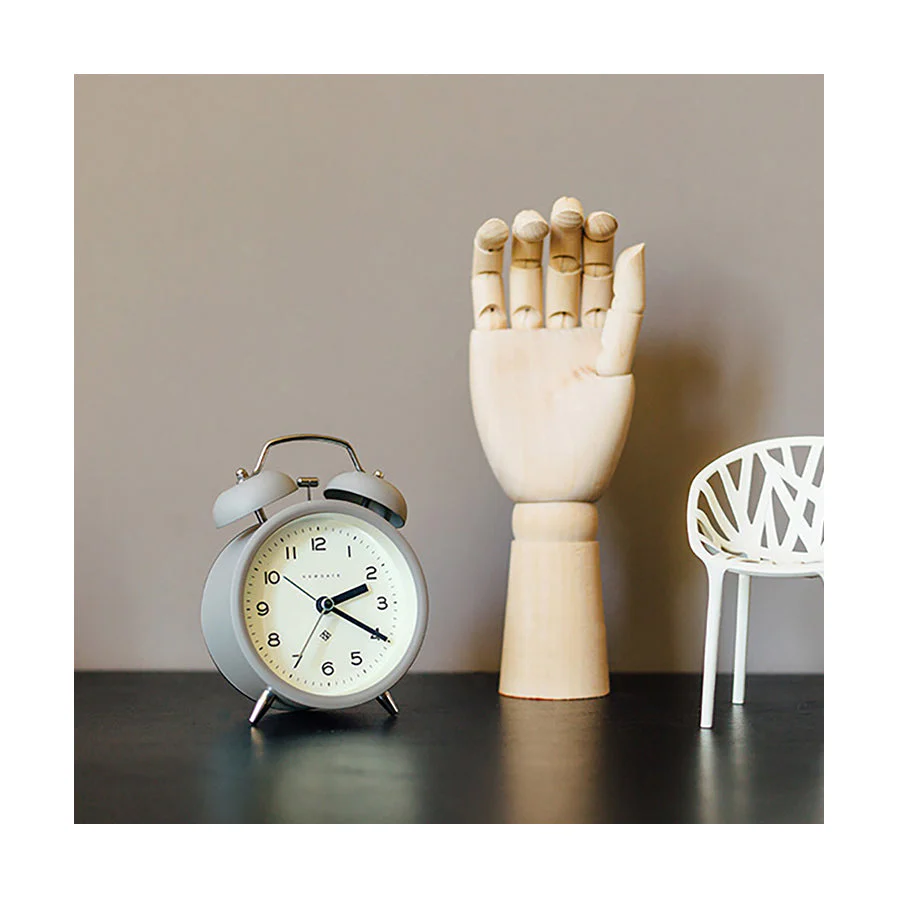 Newgate Echo Alarm Clock in Grey - Image 4