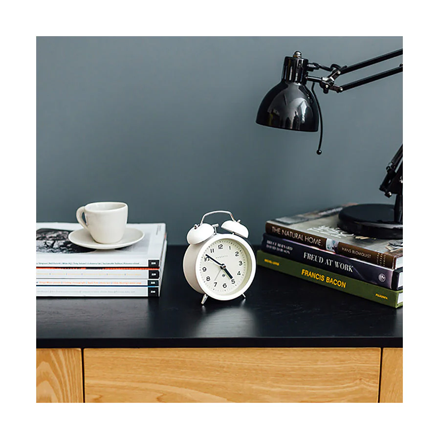 Newgate Echo Alarm Clock in White - Image 3