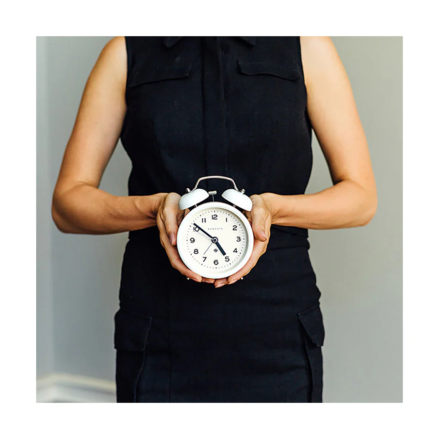 Newgate Echo Alarm Clock in White - Image 4