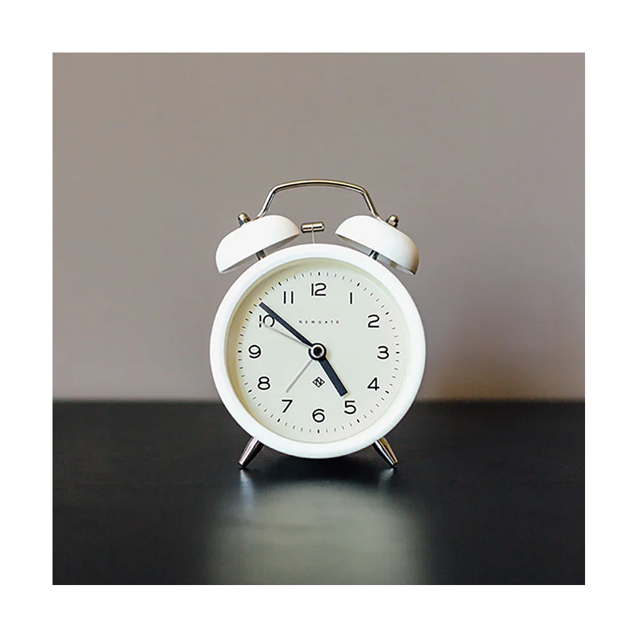 Newgate Echo Alarm Clock in White - Image 5