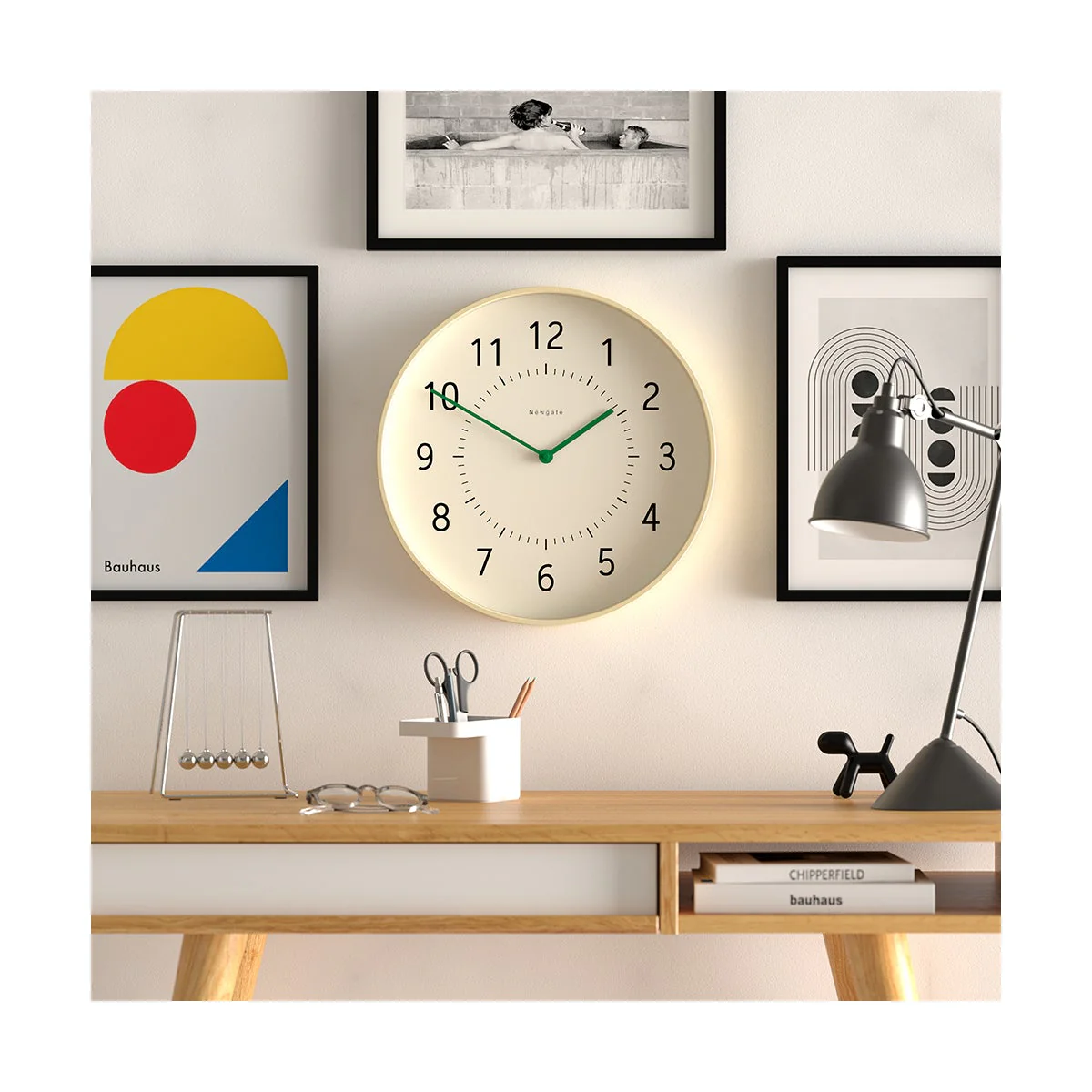 Newgate Monopoly Wall Clock in Plywood - Image 3