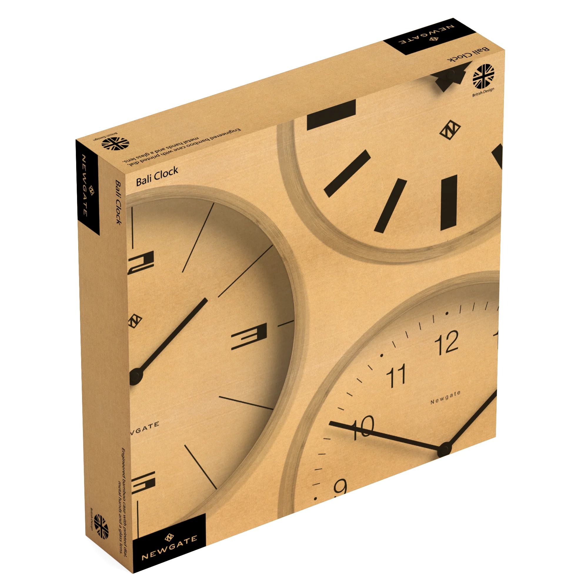 Newgate Bali Wall Clock in Bamboo - Image 6