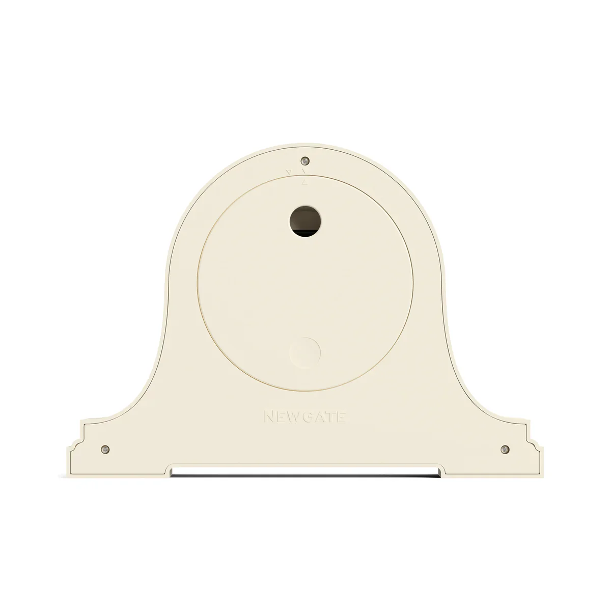 Newgate Broadway mantel clock in cream - Image 7