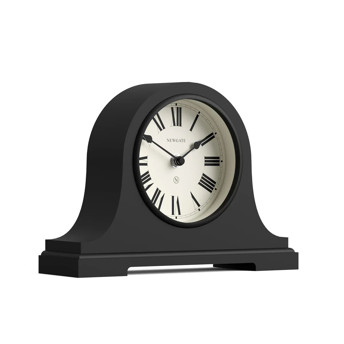 Newgate Broadway mantel clock in Black - Image 2