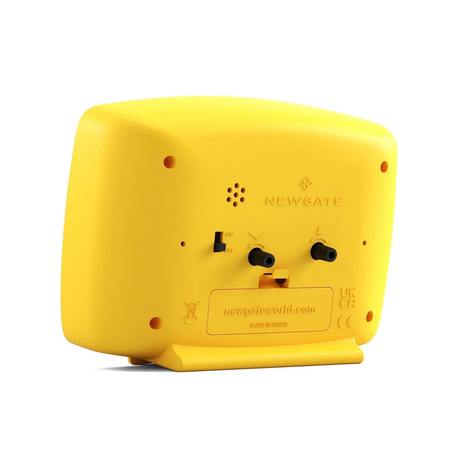 Newgate Brooklyn Alarm Clock in Yellow - Image 5