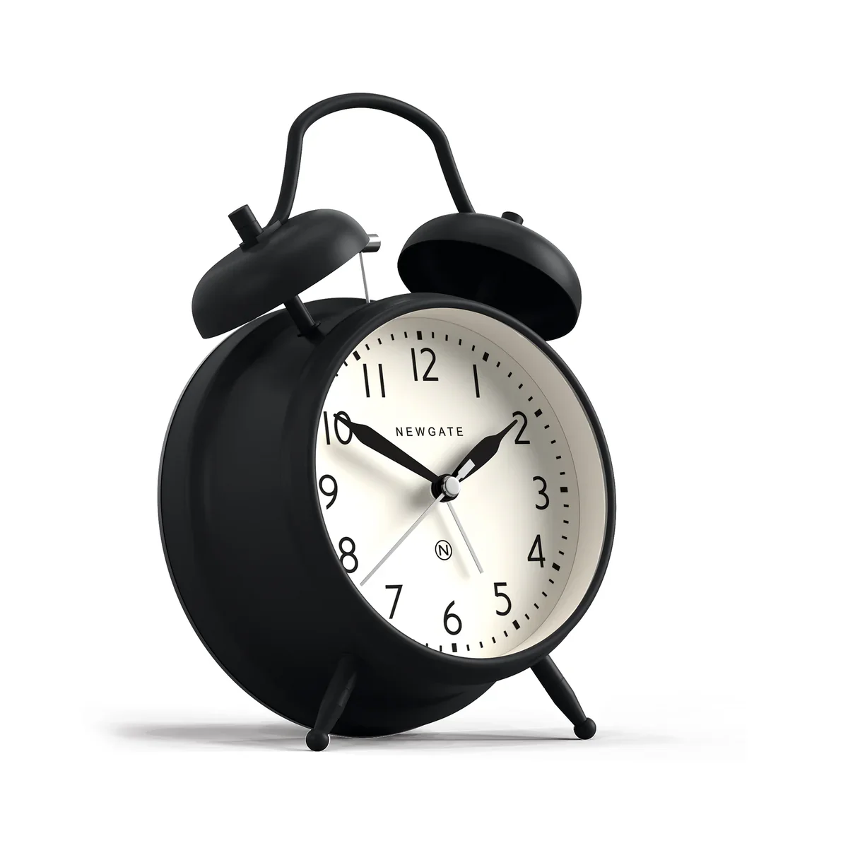 Newgate Covent Garden alarm clock in black - Image 2