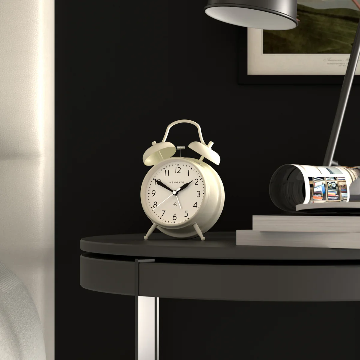 Newgate Covent Garden alarm clock in cream - Image 3