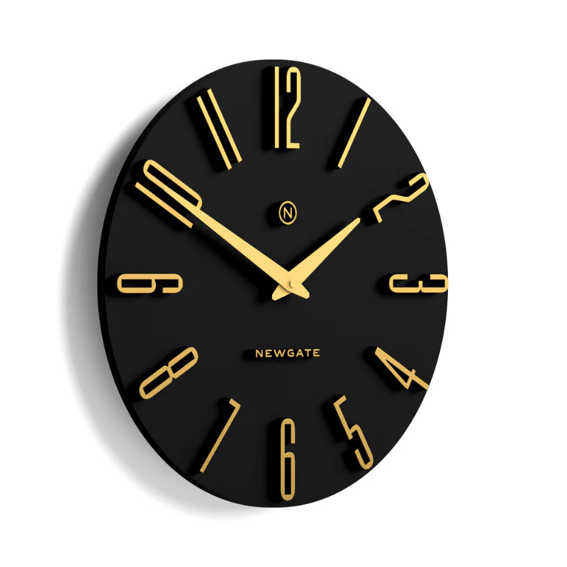Newgate Empire State wall clock in black - Image 2