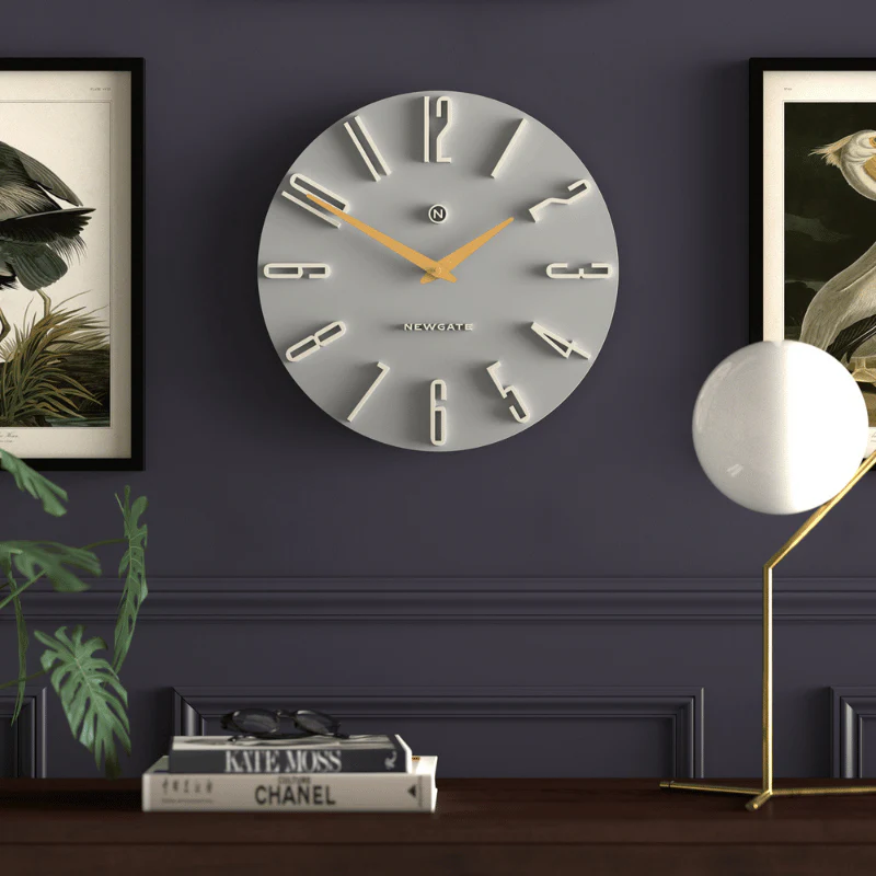 Newgate Empire State wall clock in Grey - Image 7