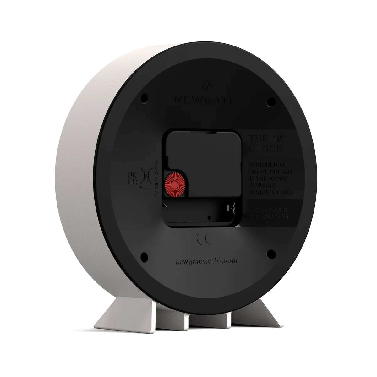 Newgate M Mantel Echo Clock in Pale White - Image 7