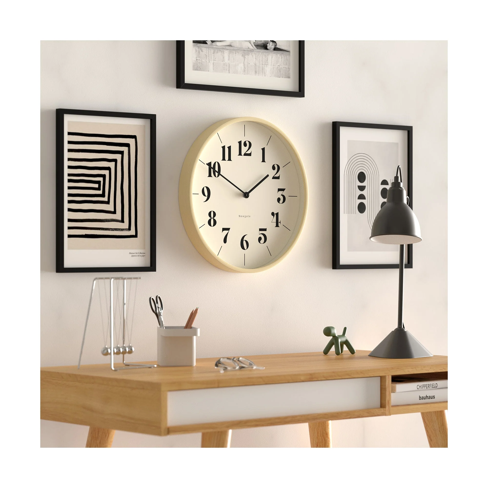 Newgate Mr Clarke Hopscotch Wall Clock in Plywood - Image 4