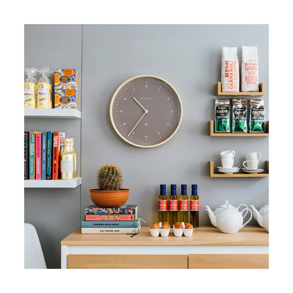 Newgate Mr Clarke wall clock in burnt sienna - Image 3