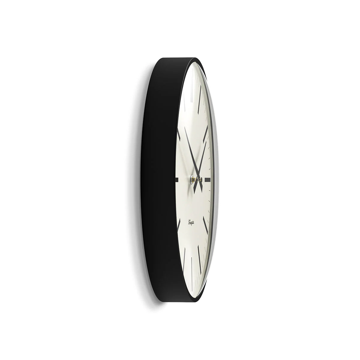 Newgate Radio City Wall Clock in Black - Image 3