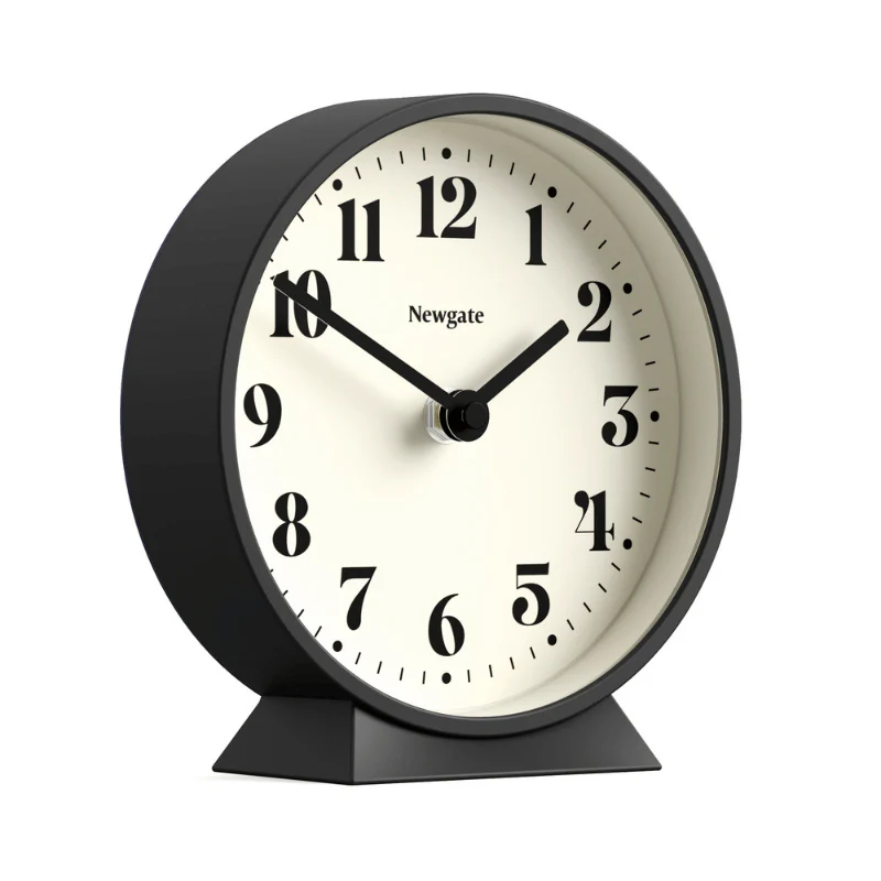 Newgate Theatre Mantel Clock in Black - Image 2