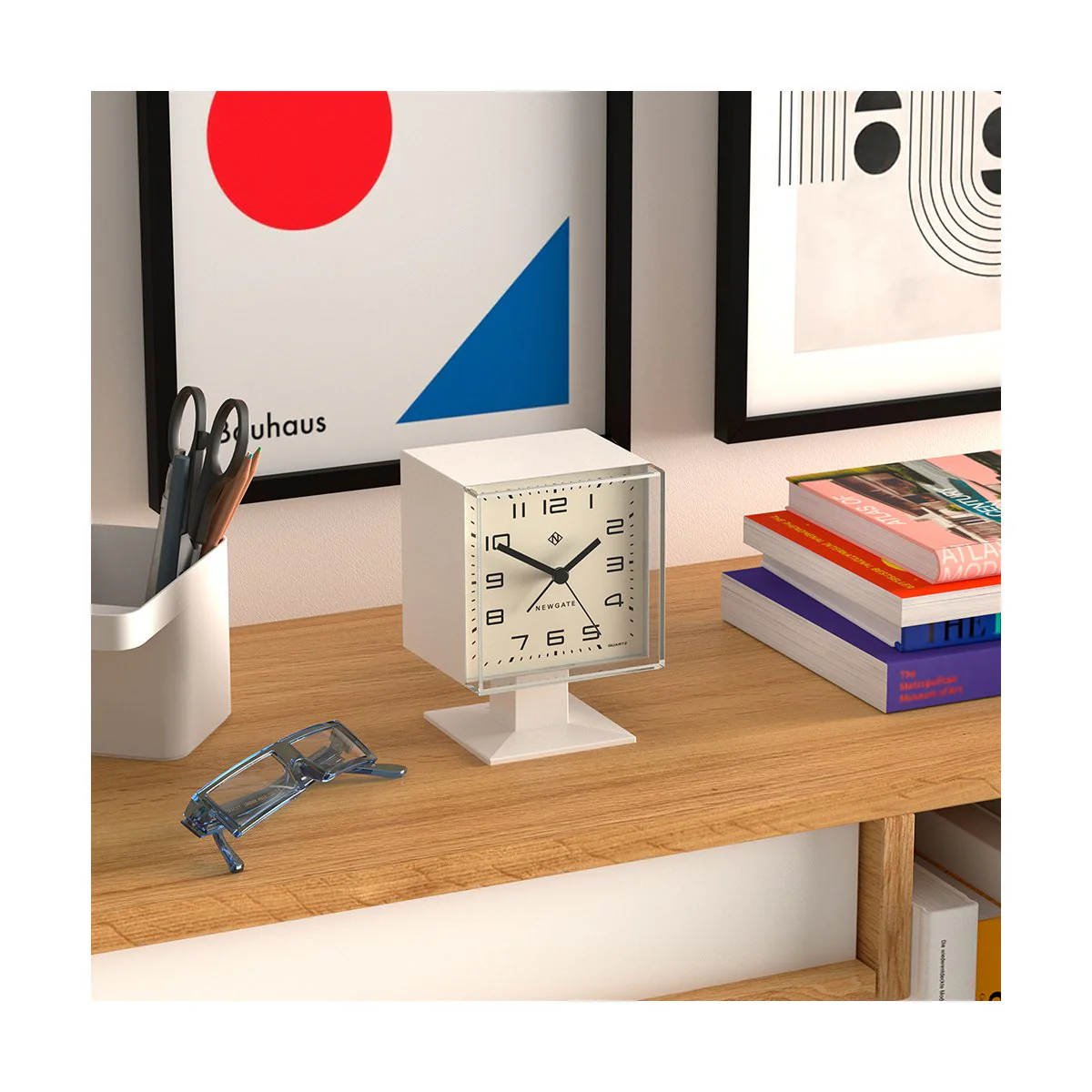 Newgate Victor Alarm in White - Image 3