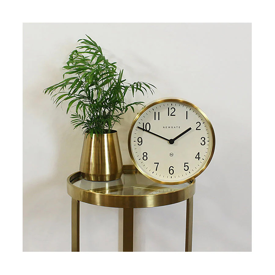 Newgate Master Edwards Wall Clock in Brass - Image 4